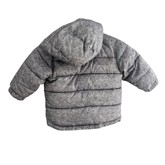 Baby Gap Jacket Toddler Gray Puffer Outdoor Winter Cold Primaloft 12-18 months - Picture 7 of 8
